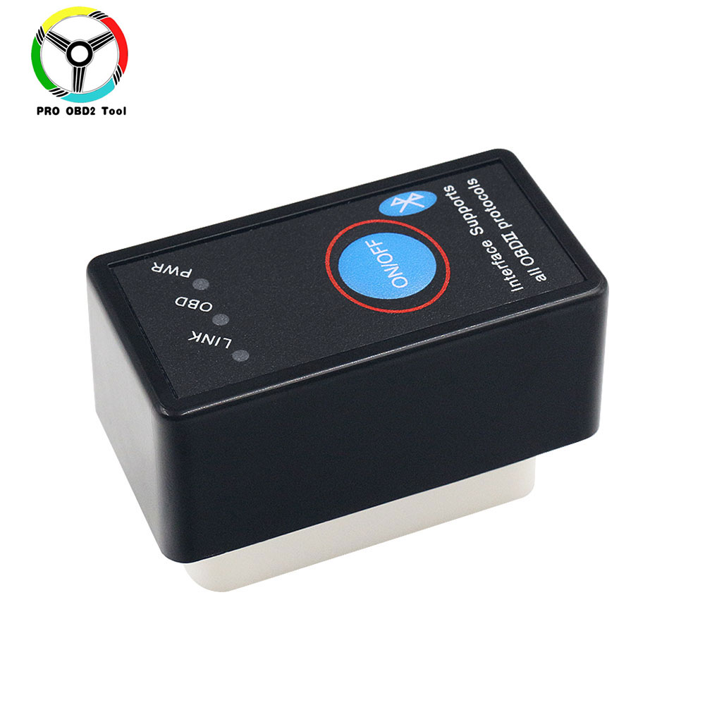 Quality ELM 327 Switch V2.1 Bluetooth OBD2 CAN-BUS  OBDII Protocols Diagnostic Tool Super Mini ELM327 v2.1 Car Scanner. 