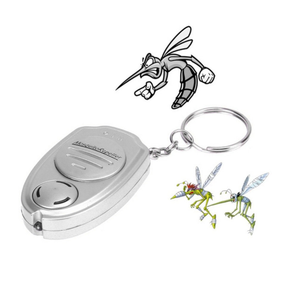Mosquito Repellent Electronic Ultrasonic Keychain for Car Keychain. 