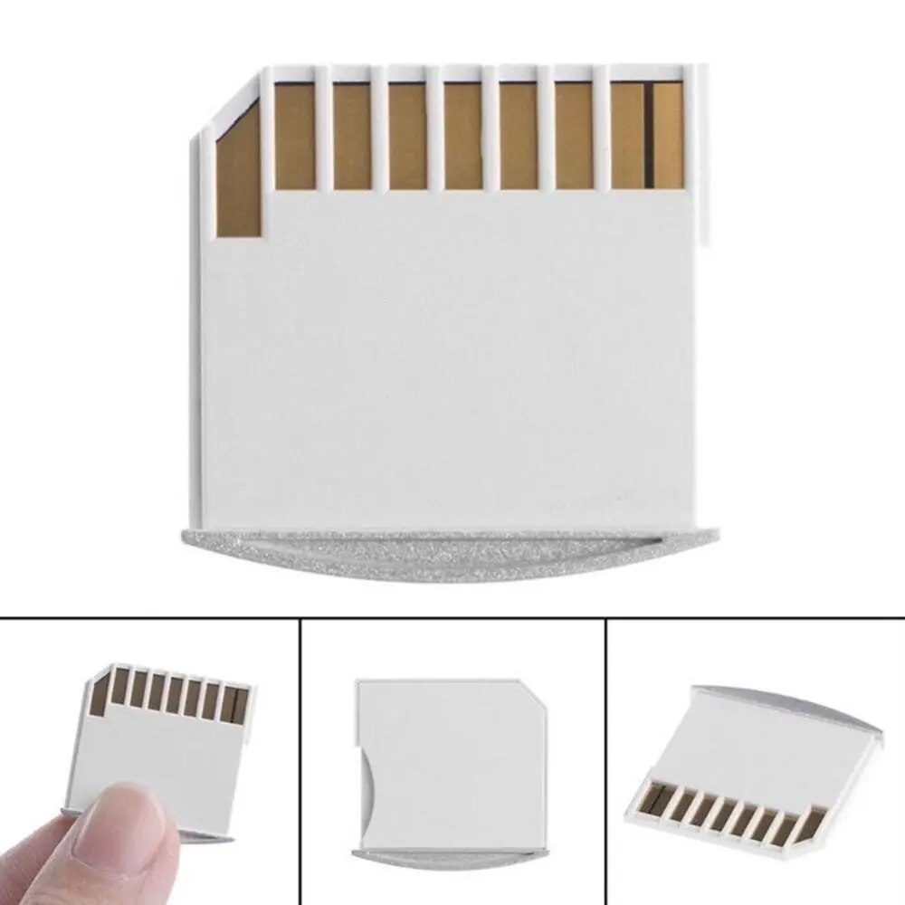 Laptop Mini Micro SD Card Cover Adapter TF Memory to Short SDHC SD Converter Adapter for MacBook Air Pro Memory Card Reader. 
