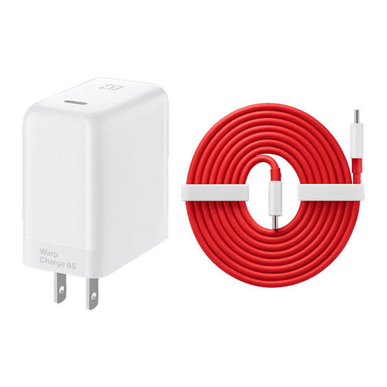 OnePlus (1+) GaN 65W Super warp Wall Charger with type-C cable  for oneplus 8t, 8, 9, 9r, 9pro. 