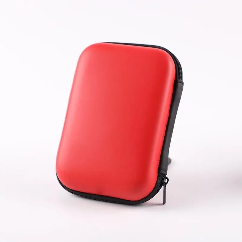 1pc Earphone Data Storage Bag Rectangle Cable Organizer Bags Pouch Tech Gadgets Portable Charger U Disk Mini Zipper Carry Case. 