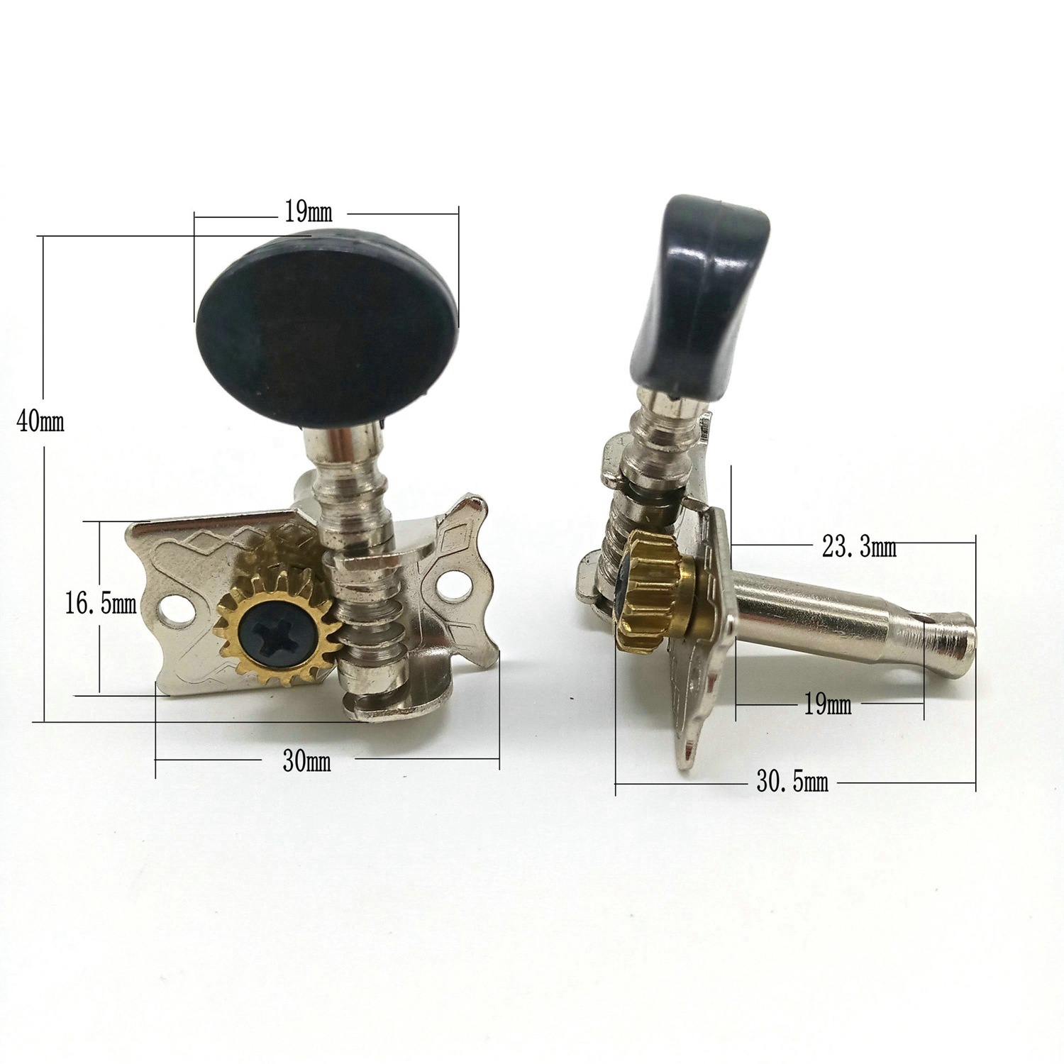 Tuning Pegs Tuners Machine Heads 2R 2L for 4 String Ukulele Guitar Bass Parts Repair Tools Kits Accessory. 