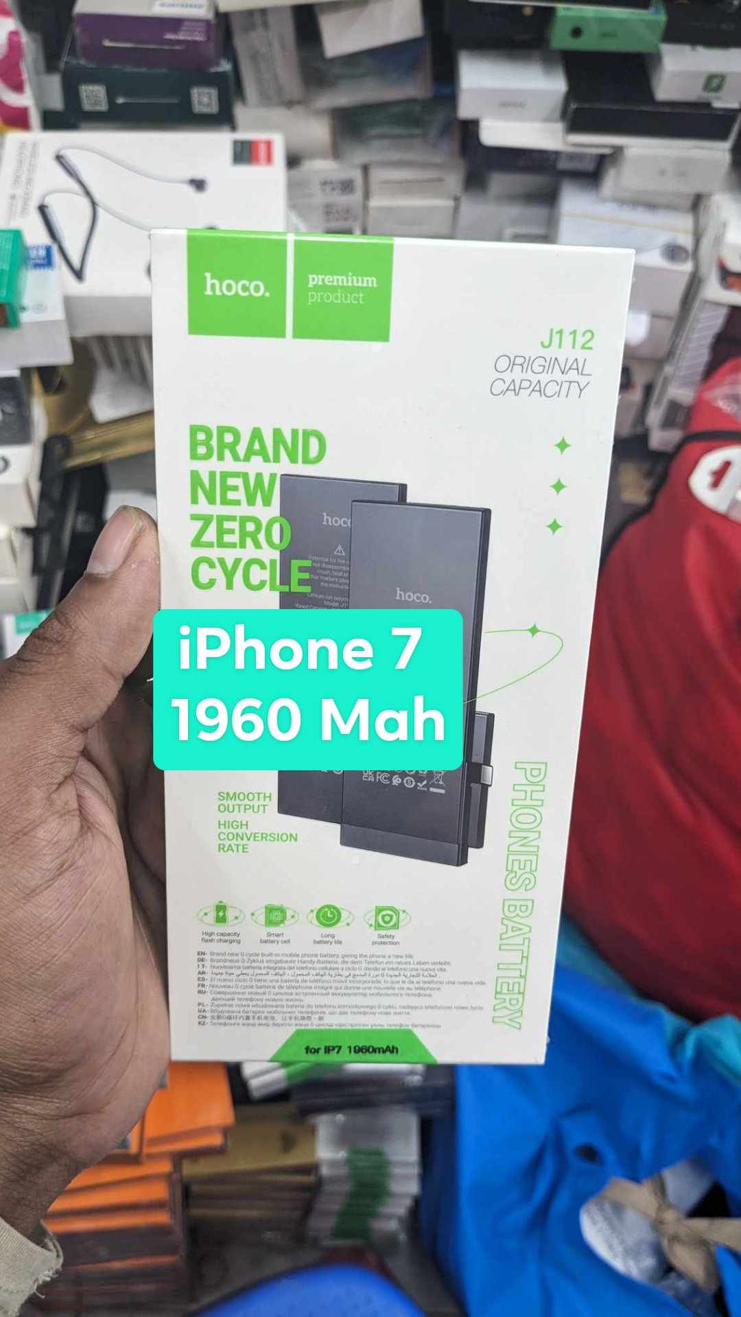 Hoco Battery For iPhone iP 6/6P/6s/6s P iP 7/7P/8/8P iP X/XR/XS/XS Max iP 11/11 Pro/11 Pro Max iP 12/12 mini/12 Pro/12 Pro Max iP 13/13 mini/13 Pro/13 Pro Max. 