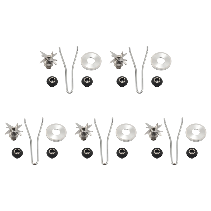 5X Utting for TWK TM 767 800 TWK 767 800 Blades Knife Ice Blender Blade for Blender for Universal 2L Machine