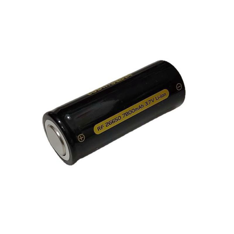 Large capacity 26650 lithium battery 7800mAh mAh 3.7V rechargeable battery strong light flashlight replacement battery wholesale. 