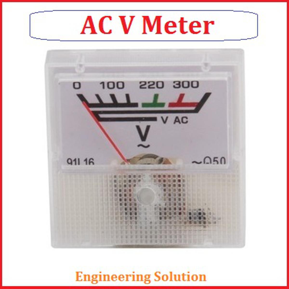 Voltmeter Analog  (Mini)