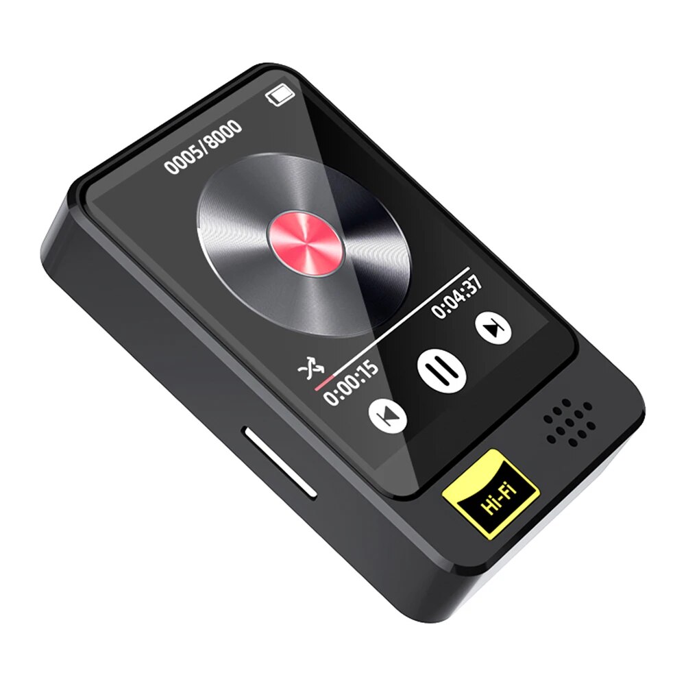 8/16/32/64GB Music Player 1.8in Full Touch Screen MP3 MP4 Player Built-in Speaker with 3.5mm Earphone with E-book/FM Radio/Alarm. 