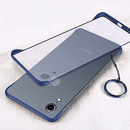 For Apple iPhone XR Back Case Cover  Frosted Translucent Frameless Design  Hard Case With Ring (Free) - Phone Back Cover. 