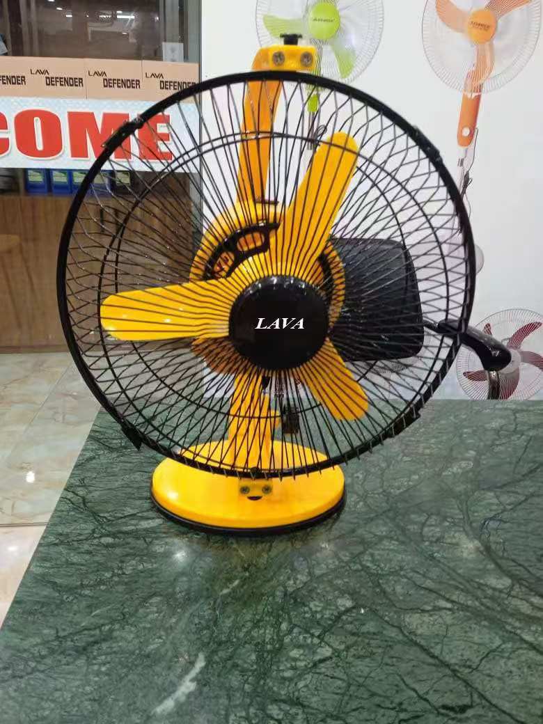 LAVA Tornado Rechargeable Fan Fashionable Design (9") La-9A. 