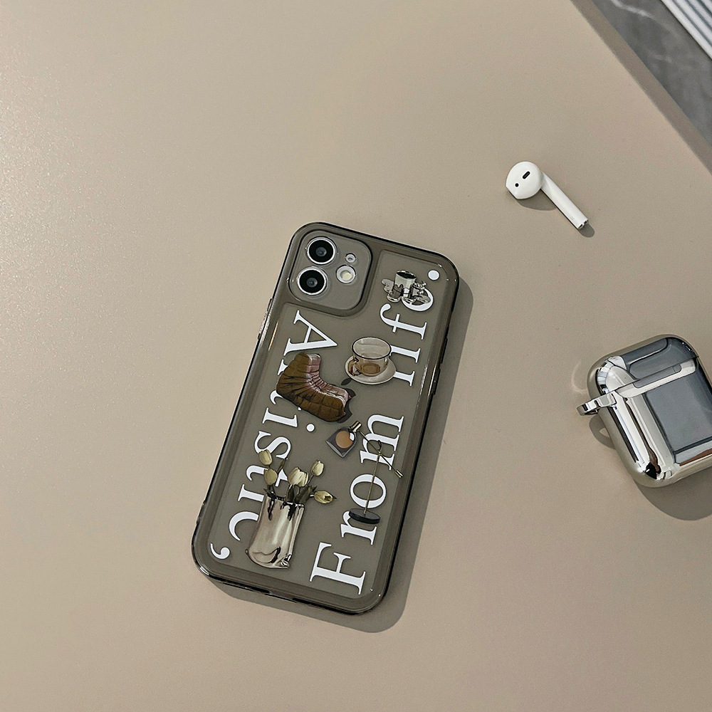 Black Transparent Case Soft Silicone Cover Mobile Phone Case for Apple Cover for iPhone 16/16pro/16promax/14/14pro/14plus/14promax/13promax /12 / 11 Pro Max / XR / XS Max /xs/ SE2 / 7 /8 Plus. 