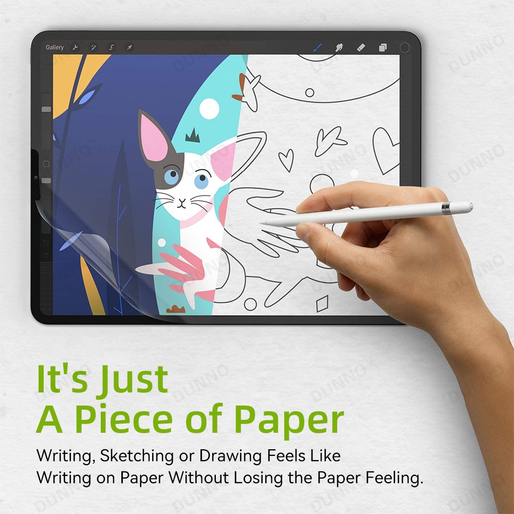 Paper Like Screen Protector Film Matte PET Painting Write For iPad 7/8/9th 10.2 Air 4 5 10.9 10th Generation Pro 11 Mini 4 5 6. 