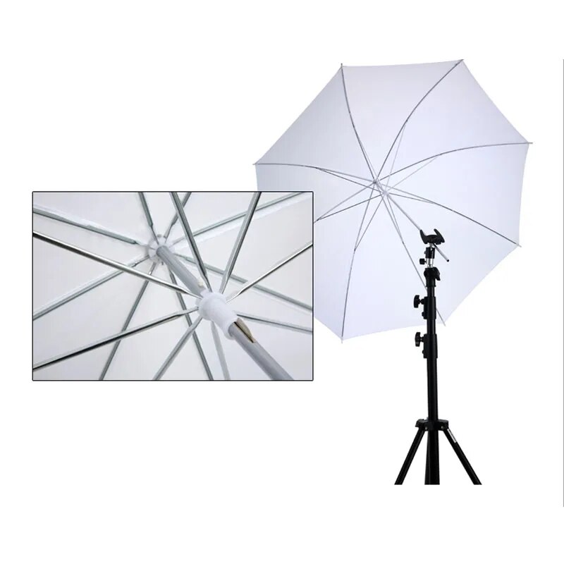 【YIYANGMAOYI111】White Soft 43"/umbrella diffuser Camera 40" Inch Translucent Photo Studio flash Soft Umbrella X CD05. 