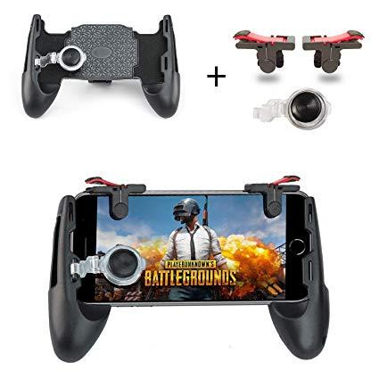3 in 1 Portable JL-02 Joystick Grip Handle Mobile Gamepad Controller for PUBG/Rules of Survival/Knives Out Smart Mobile Phone