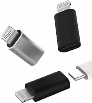 20W Fast Charging Type-C Female to Lightning Male Converter for iPhone, Random Color. 