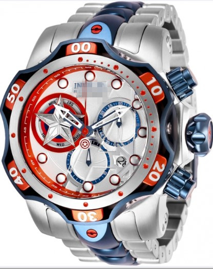 2023 foreign trade style Spider-Man Captain America Iron Man Yingfo it is the same large block men's watch