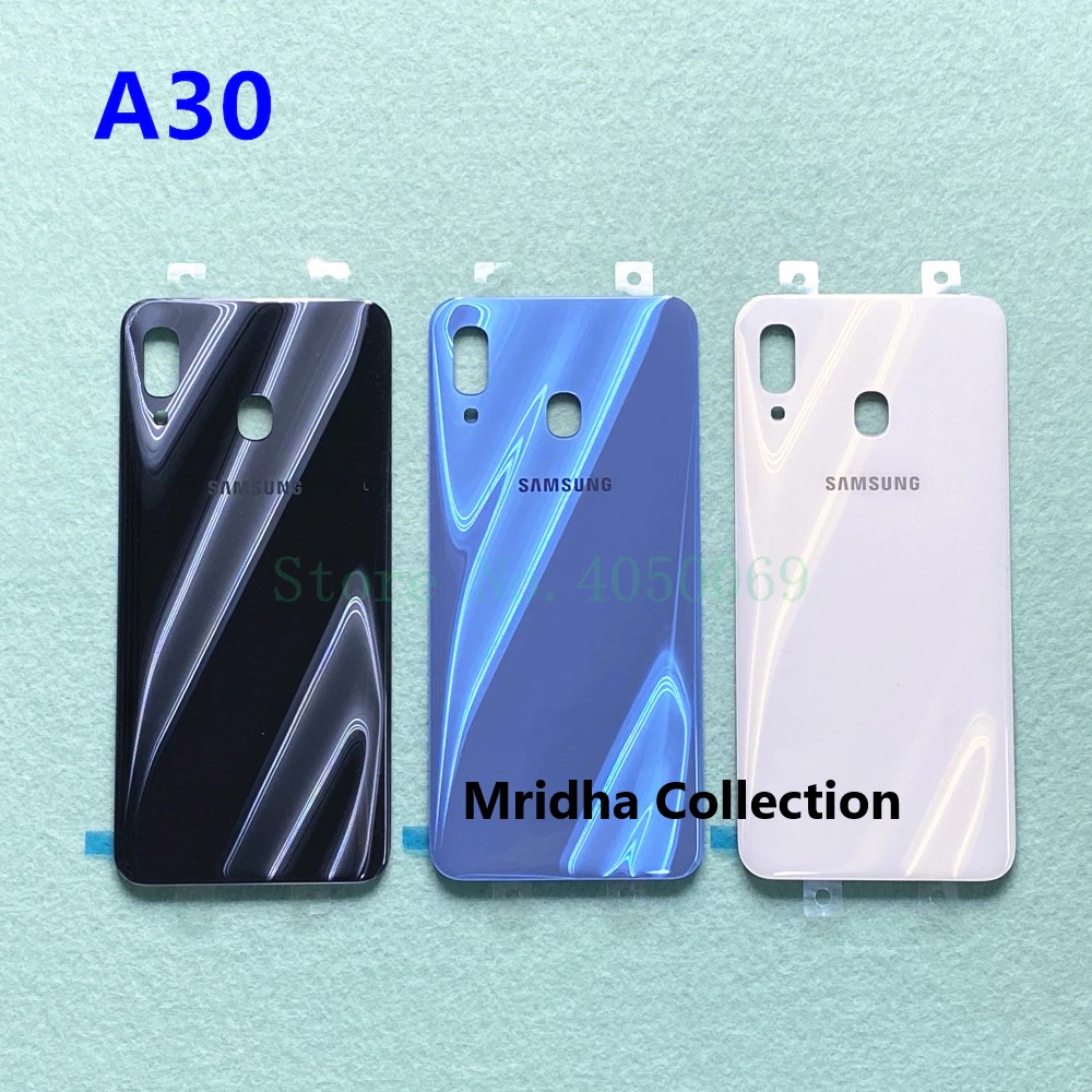 Samsung Galaxy A30 Back Battery Cover Plastic Back Cover Housing Rear Door Case Replacement For SM-A305F, SM-A305FN, SM-A305G, SM-A305GN, SM-A305YN, SM-A3050, SM-A305N, SM-A305GT. 