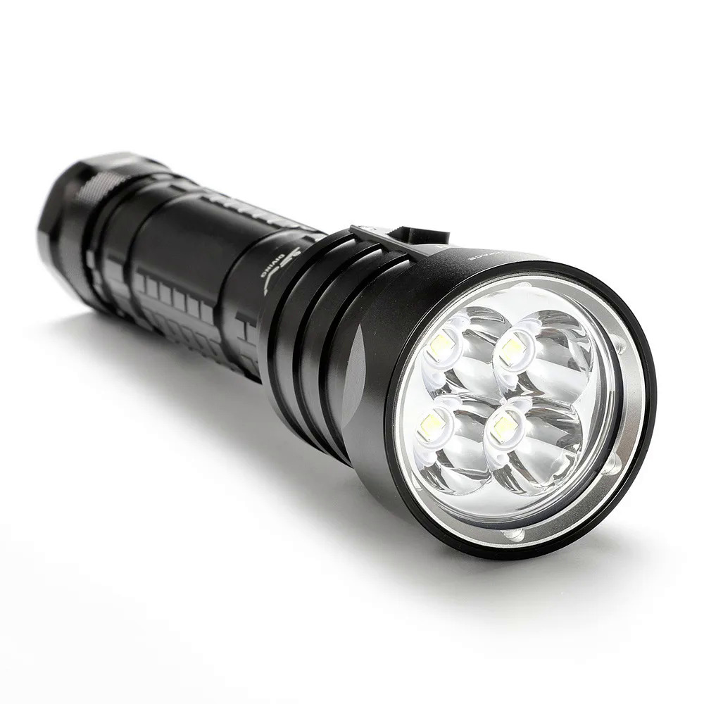 SolarStorm DX4S LED Diving Flashlight IPX8 Waterproof 4x L2 3 Mode 4500 Lumens 26650 Submarine Dive Torch Lamp. 