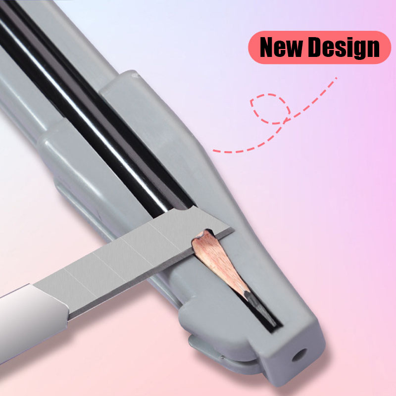 Eyebrow Pencil Sharpener 2 in 1 Duckbill-Shape Eyebrow Sharpener Auxiliary Tool Peel Off Brow Pencil for Sharpening Brow Pen Tip. 