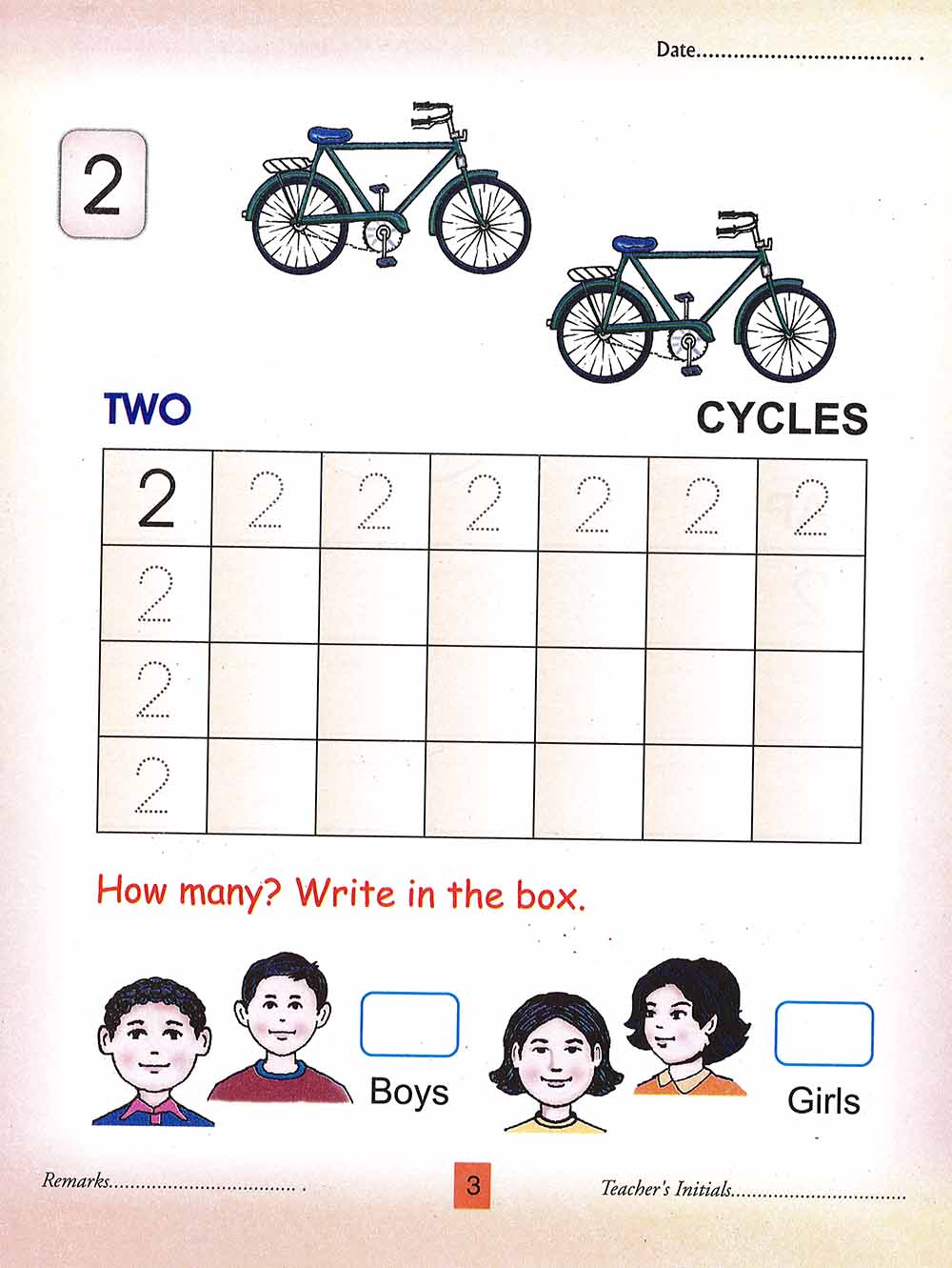Learning Numbers Book 0 (1-20). 