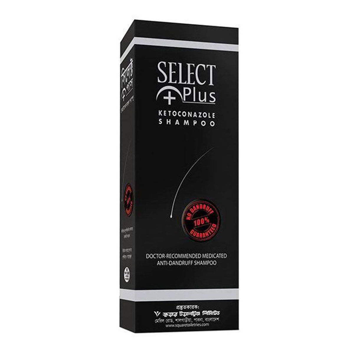 Select plus anti dandruff shampoo 75 ml. 