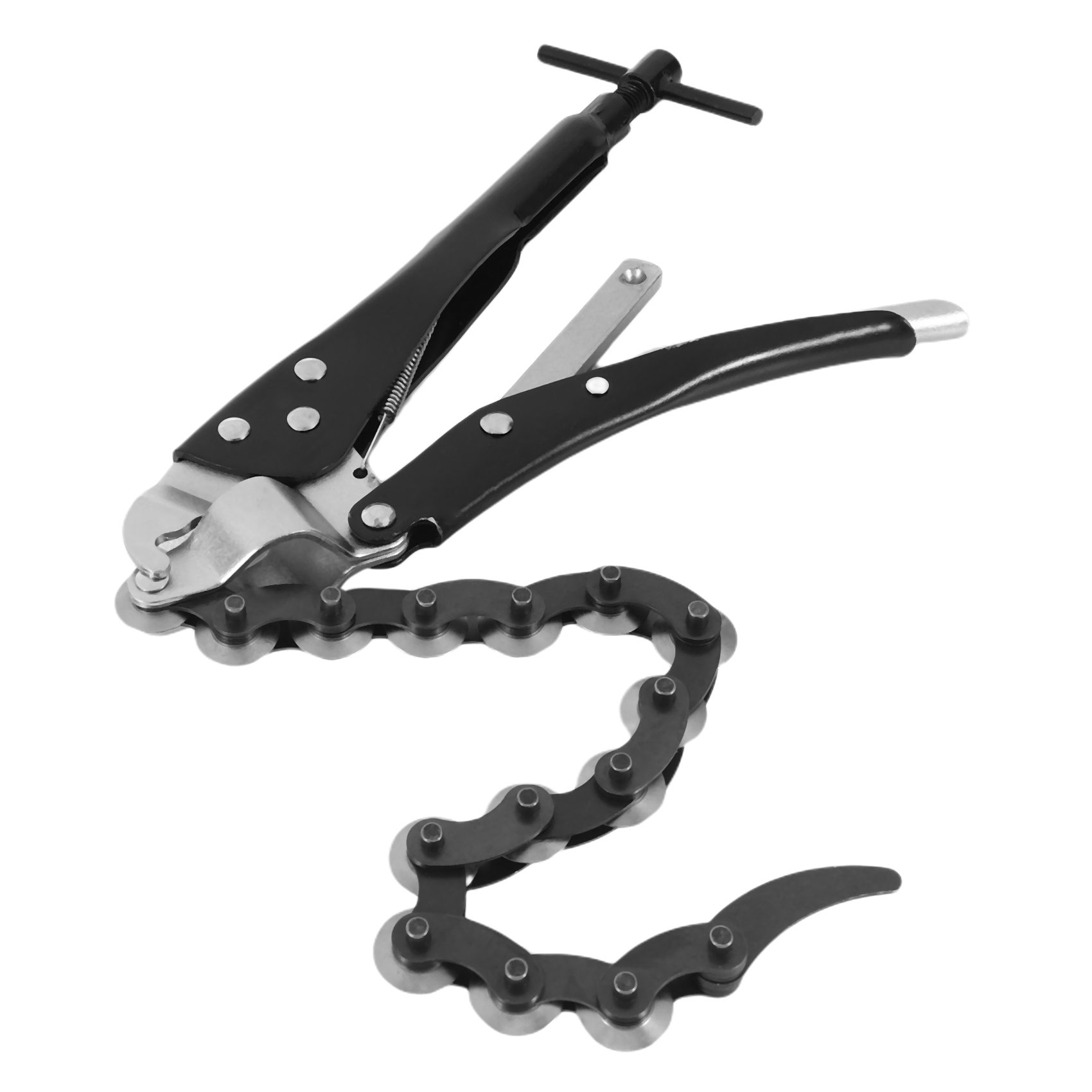 Chain Exhaust Tube Pipe Cutter-2 x Chain pipe cutter Tool-As shown. 