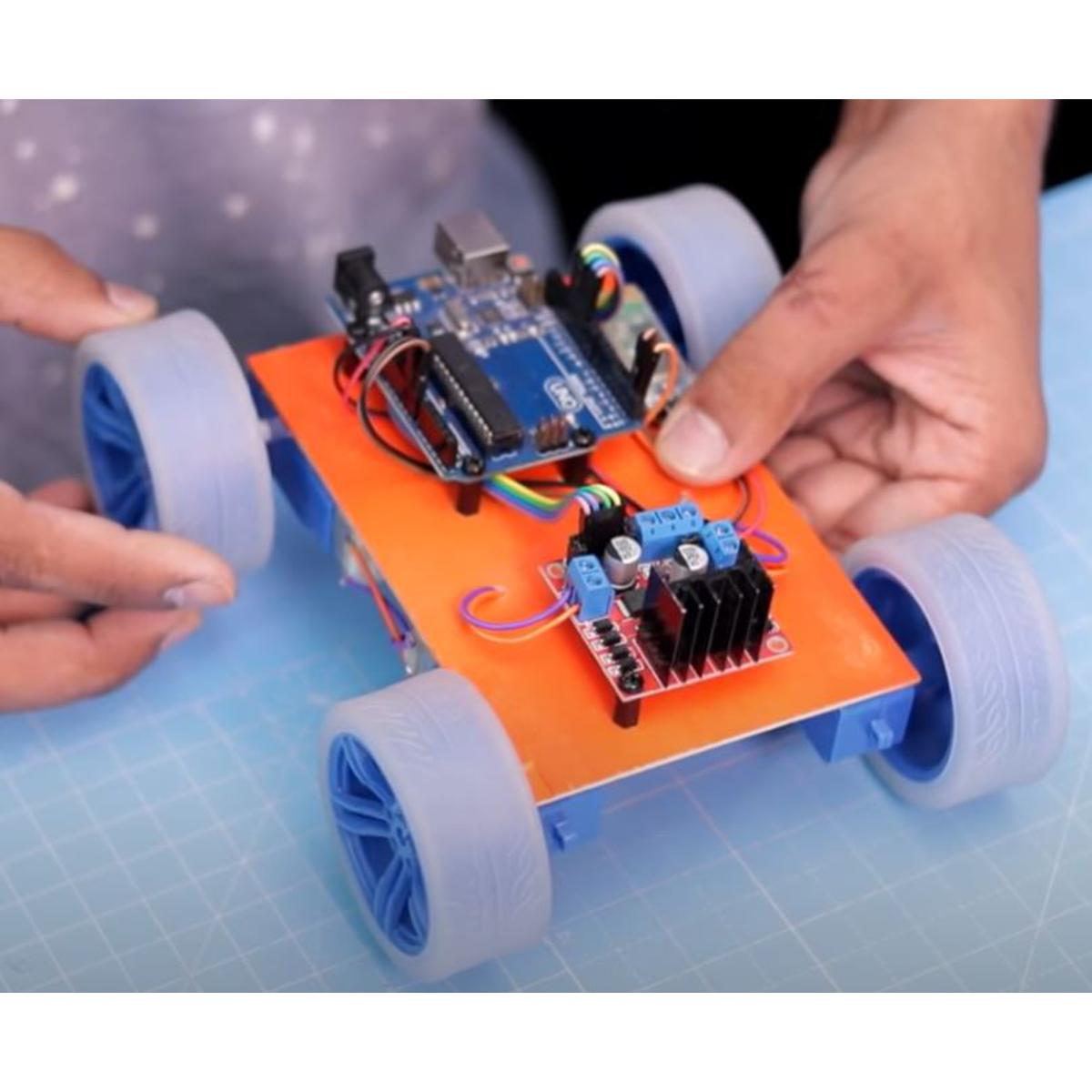 Arduino Bluetooth Robot Car (Android Mobile control Car) With Tutorial