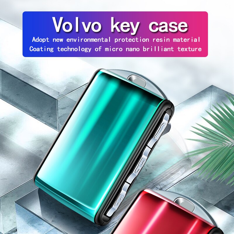 【Mary DAI Store】Volvo XC40 XC90 V90 S90 T6 T8  resin high-end car key case art remote protection package is. 