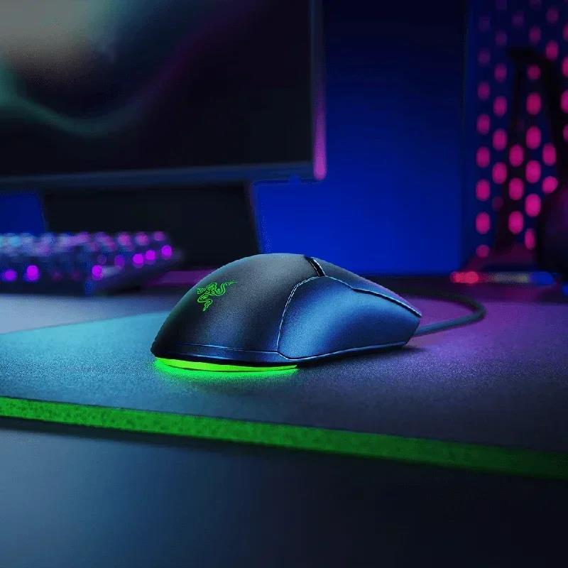 Razer Viper Mini Gaming Mouse Ultra-Lightweight Design CHROMA RGB Light 8500 DPI Optail Sensor Mice Mouse Gamer. 