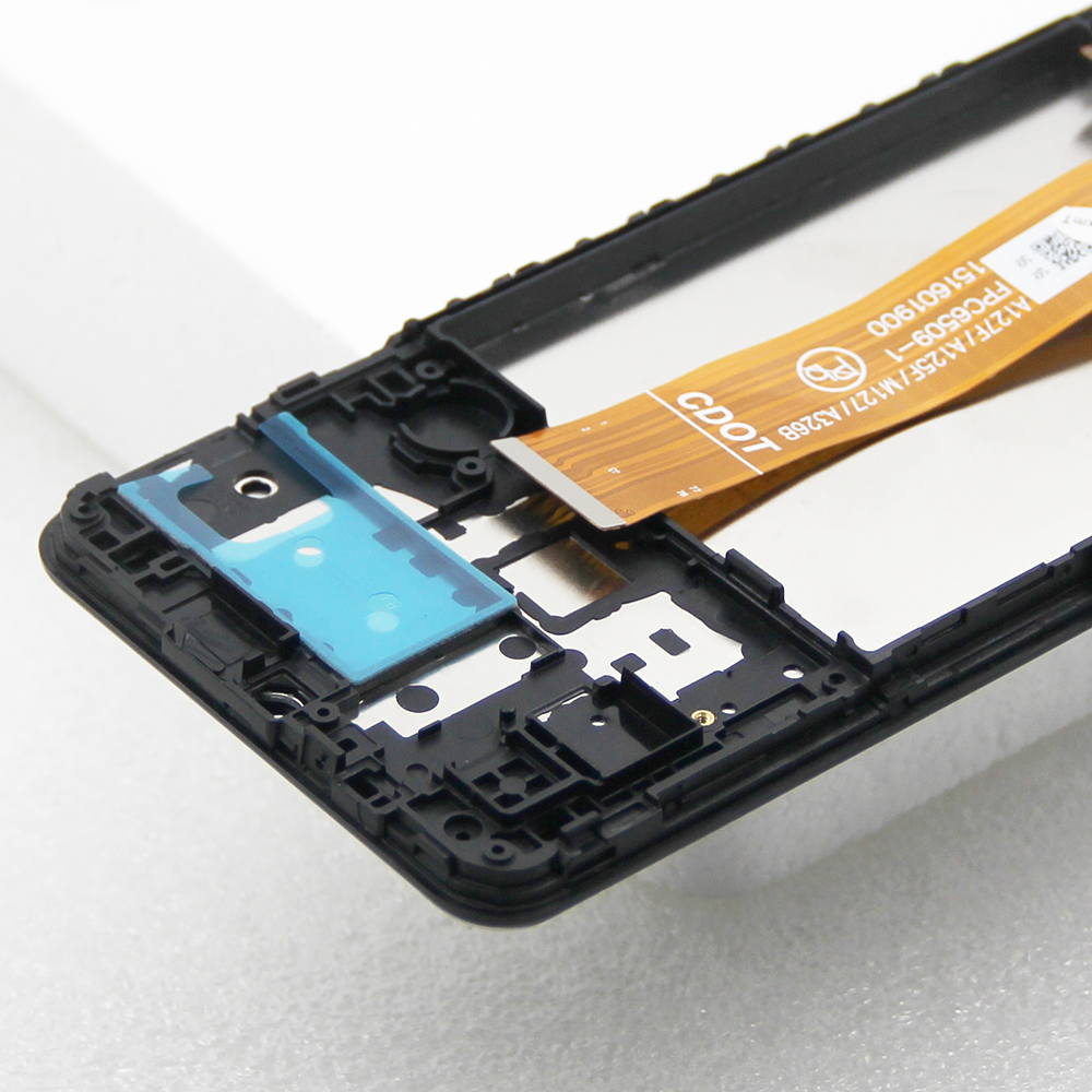 6.5'' For Samsung A12 Nacho SM-A127F A127 LCD with frame Display Touch Screen Digitizer Assembly For Samsung A127. 