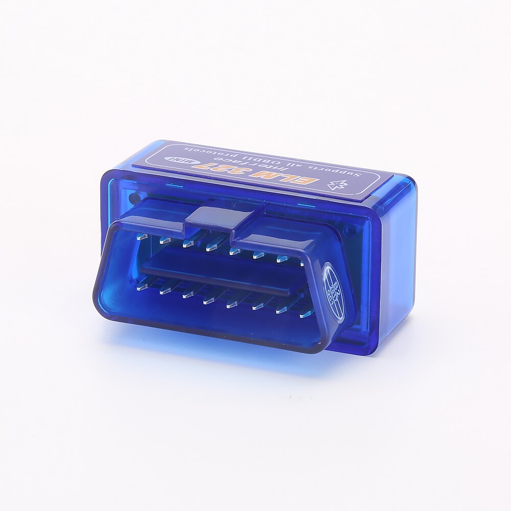 Blue Super Mini ELM327 Bluetooth Module 5.1 Version OBD2 Mini Elm 327 v2.1 Car Diagnostic Scanner Tool For ODB2 OBDII Protocols. 