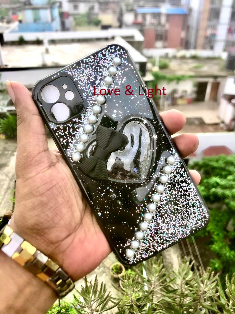 Ladies Cover For Apple iPhone 11 Back Cover Soft Phone Case For Apple iPhone 11 Flower Glitter Bling Soft Full Stars Phone Case