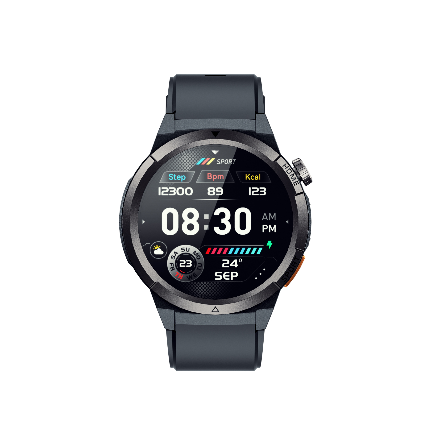 QCY Active GX Smartwatch, AOD AMOLED Display, Bluetooth Calling, Waterproof, App Connectivity, Sports Smart Watch