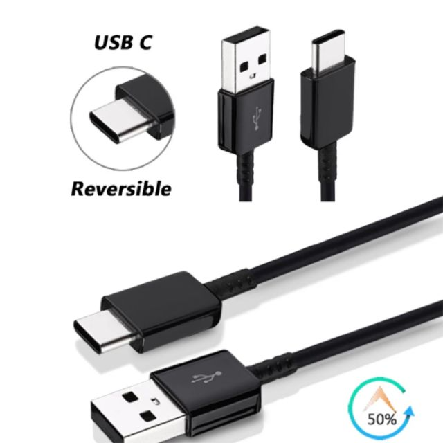 Type-C USB Cable-Samsung's Data Sync and Fast Charges. 