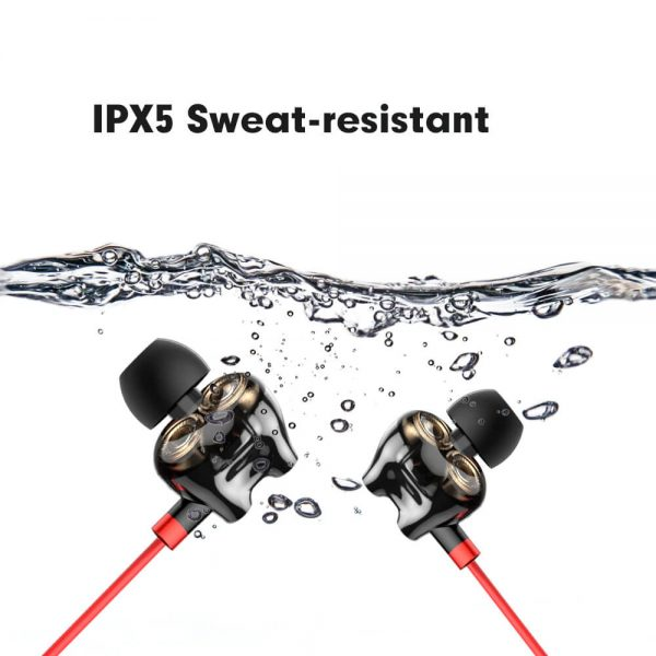 Wavefun Flex U Dual Dynamic Speaker Wireless Neckband Earphones. 