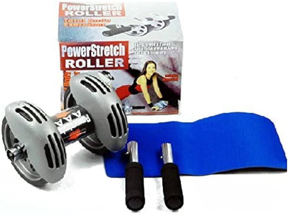 POWER STRETCH AB PRO ROLLER Abdominal Workout For Ab Exercises. 