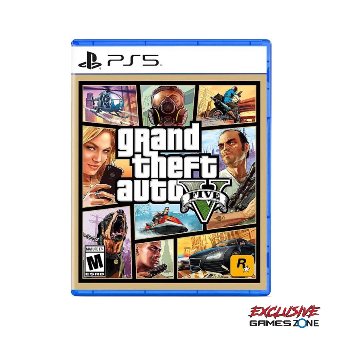 GTA 5 - PS5 Game GTA V. 
