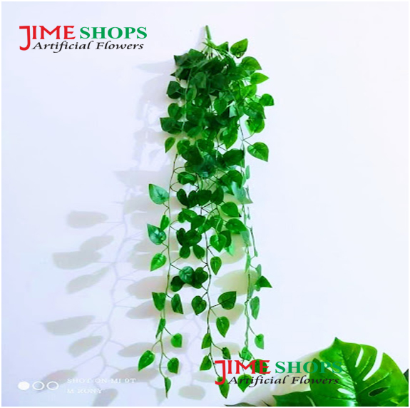 Artificial Climbing Plant, Creeping Plant, Vine Leaves 9 Lota Set For Decoration By Jime Shops - Home Decoration Item