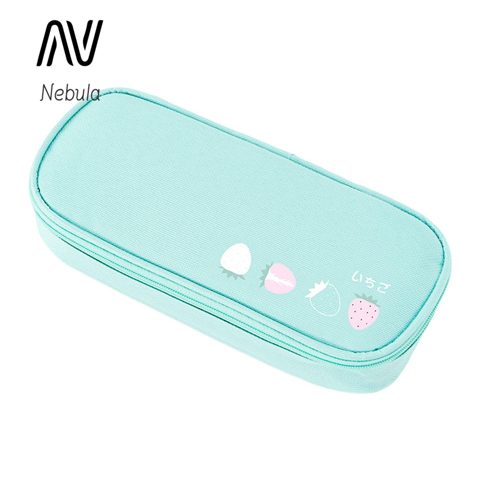 New Nebula upreme Pen Cae Convenient Cartoon Fruit Print Girl Boy Pencil Bag