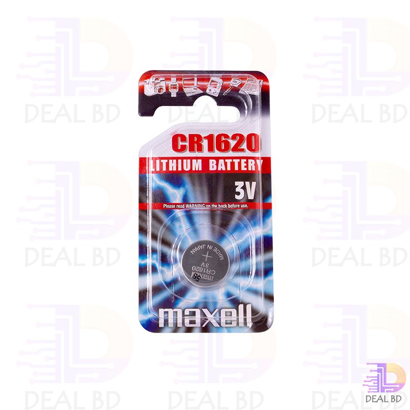CR1620 3V 75mAh Lithium Battery Coin Button Cell Motherboard Calculators Clock Watch Batteries CR 1620. 
