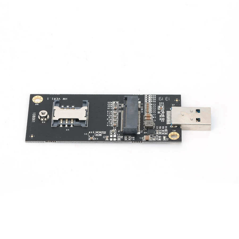 USB3.0 to NGFF Key B 3G4G WWAN Module Network Card Multifunction Test Adapter Board with SIM Slot Module Computer Spare Parts. 