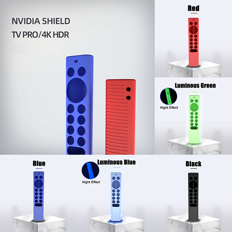 Remote Control Cover For Nvidia Shield TV Pro/4K HDR Silicone Protective Sleeve Skin Shell Case Demoo. 