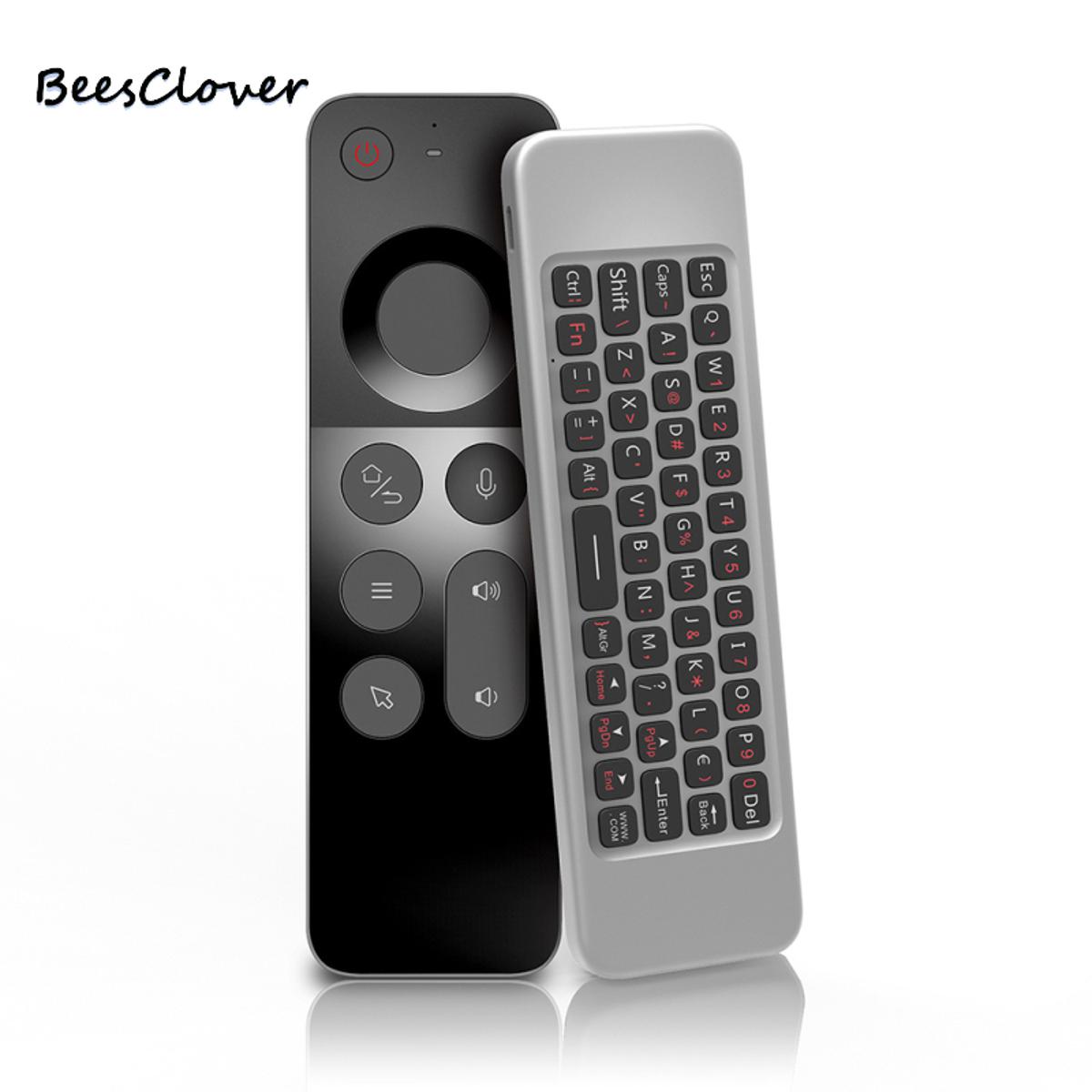 【Xiaofeng】2.4g Wireless Air Mouse W3 Voice Remote Control Infrared Learning Controller Replacement