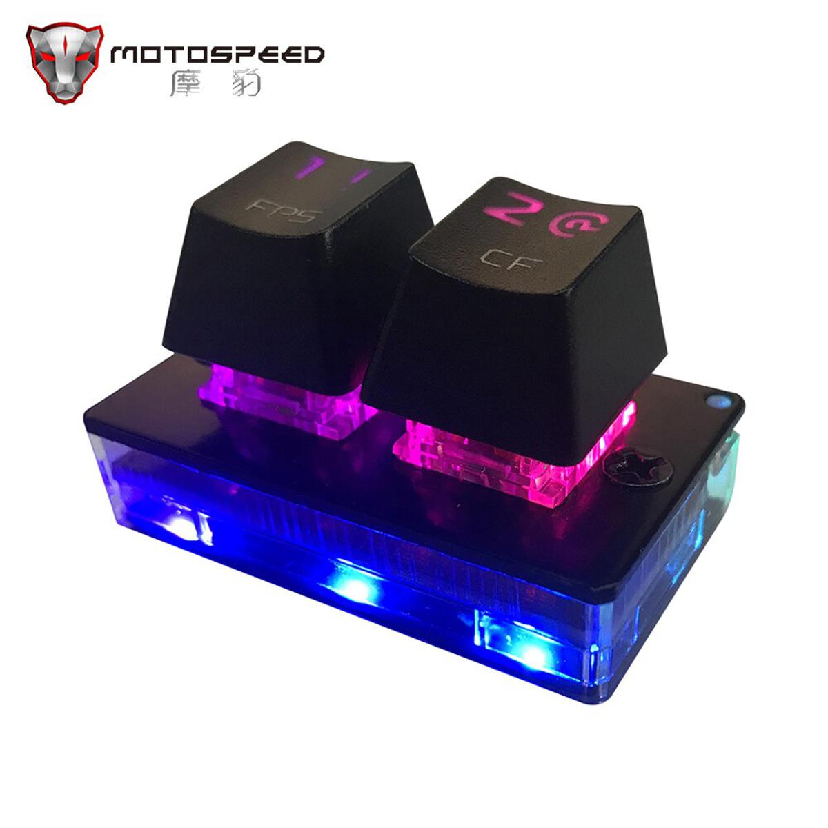 Motospeed K2 Mechanical Keyboard Professional OSU Gaming Keyboards Hot Swap Portable Mini Keypad RGB Backlight Detachable Keycap