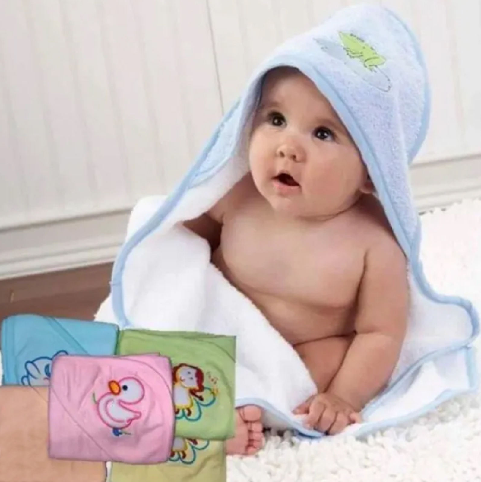 Baby towel sale with cap