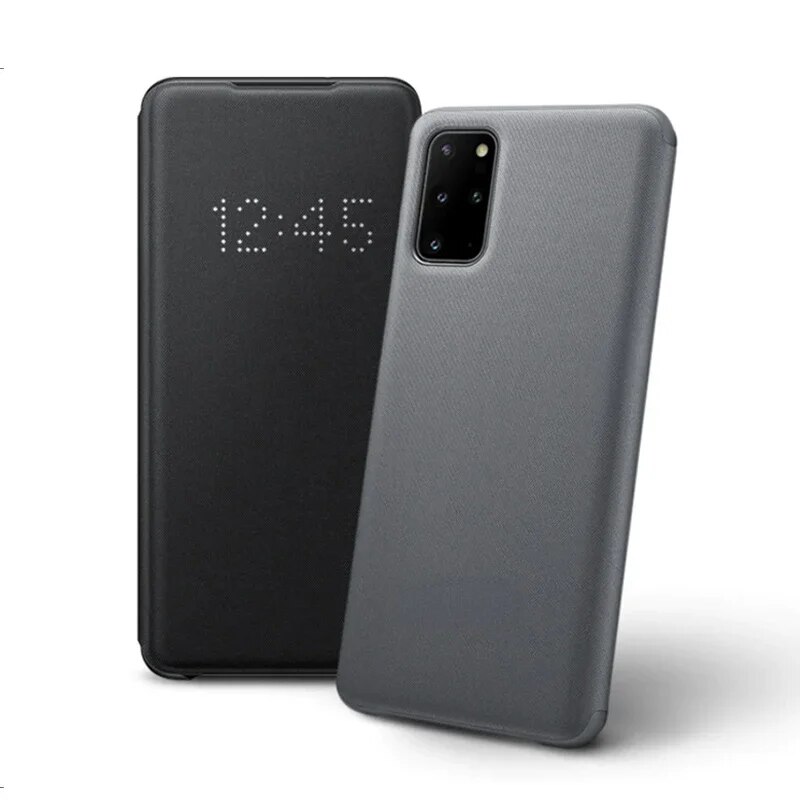 Original SAMSUNG Galaxy S20 S20+ S20 Plus S20 Ultra 5G Smart LED View Cover Sleep Case Protective Case All-Inclusive Anti-Fall. 