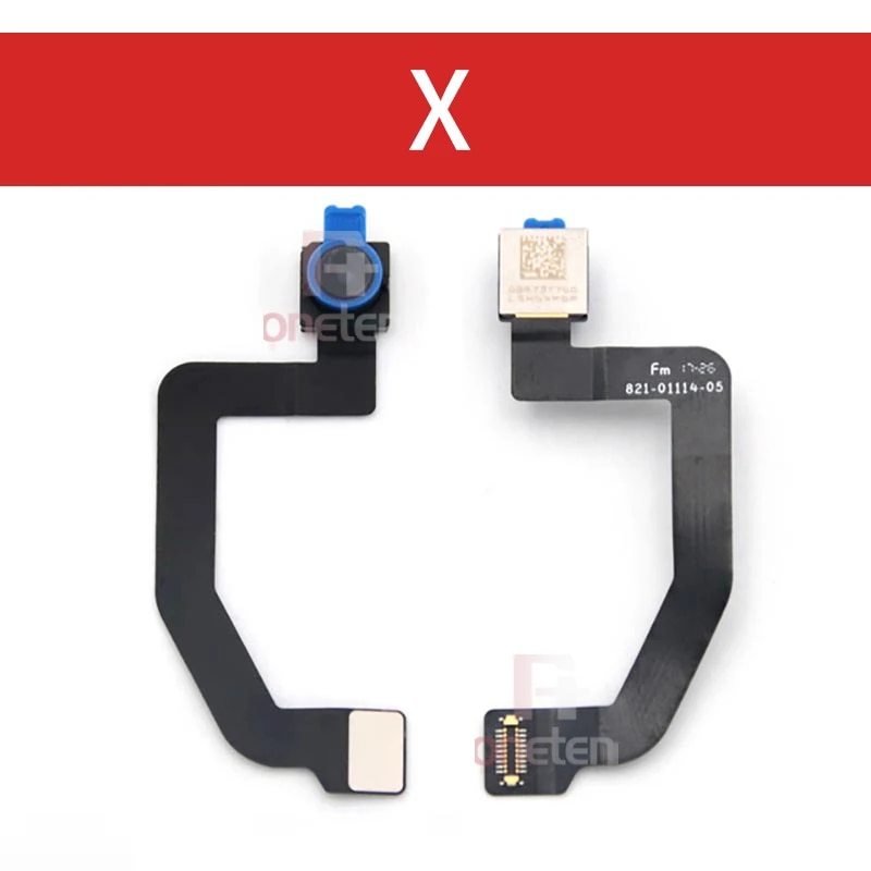 Single Front Camera Proximity Sensor Flex For iPhone 13 12 11 Pro Mini X XR XS MAX Replacement Front Small Camera Cable Patrs. 