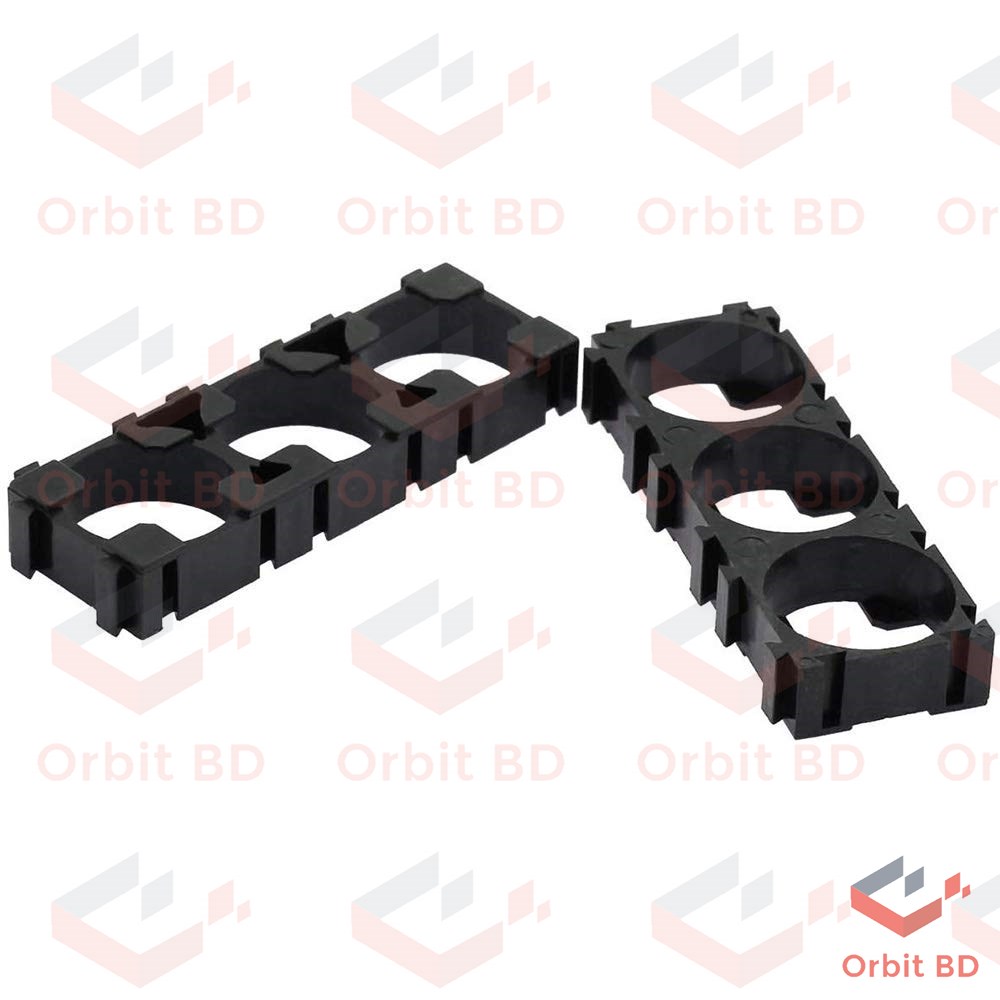 18650 Lithium Cell Battery Case Holder Three Bracket-2pcs. 