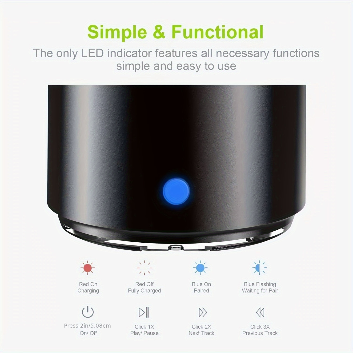 EWA A127 Portable Mini Bluetooth Speakers ,Retro Style , Compact and Portable,Hifi Sound,5 Hours Of Endurance. 