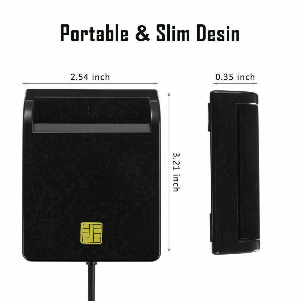 USB SIM Smart Card Reader For Bank Card IC/ID EMV SD TF MMC Cardreaders USB-CCID ISO 7816 for Windows 7 8 10 Linux OS. 