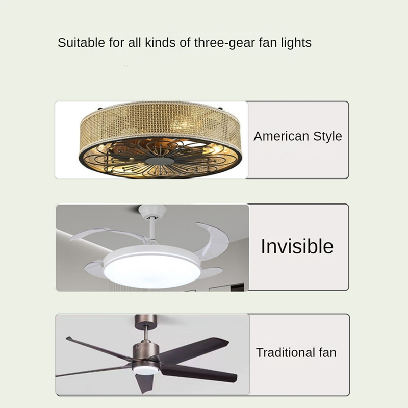 Frequency Conversion Ceiling Fan Remote Control Kit Light High Voltage 6-Speed Remote Receiver Controller, Fine Workmanship. 